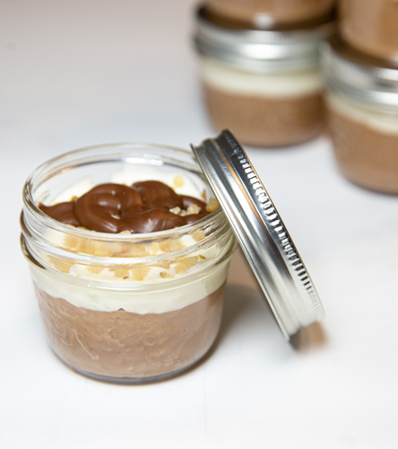 Chocolate Mousse in a Jar | Scrumpchies