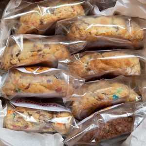 Freshly Baked, individually wrapped and delivered right to your door! Order our special mixed selection, or get specific and choose your own flavours. cookie delivery canada